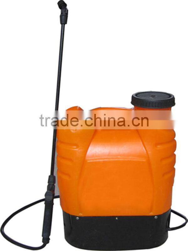 China Vlais PE material 15L knapsack power sprayer battery powered garden sprayer