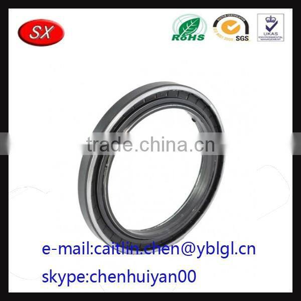 5mm TC Double Lip Rubber Rotary Shaft Oil Seal with Spring