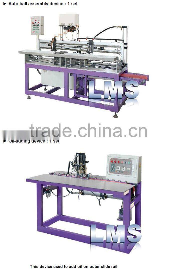 LMS Automatic Assembling Ball Bearing Slide Roll Forming Machine