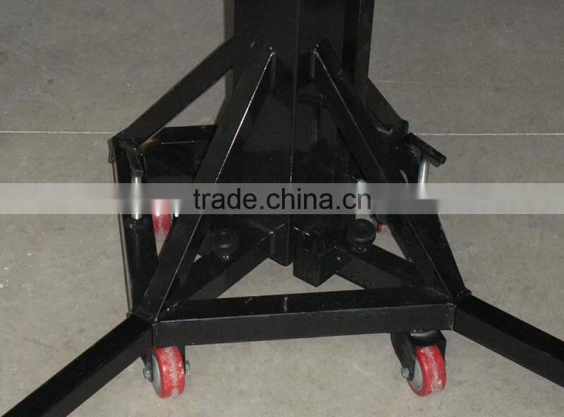 12ft high speaker truss lift tower lighting lifter