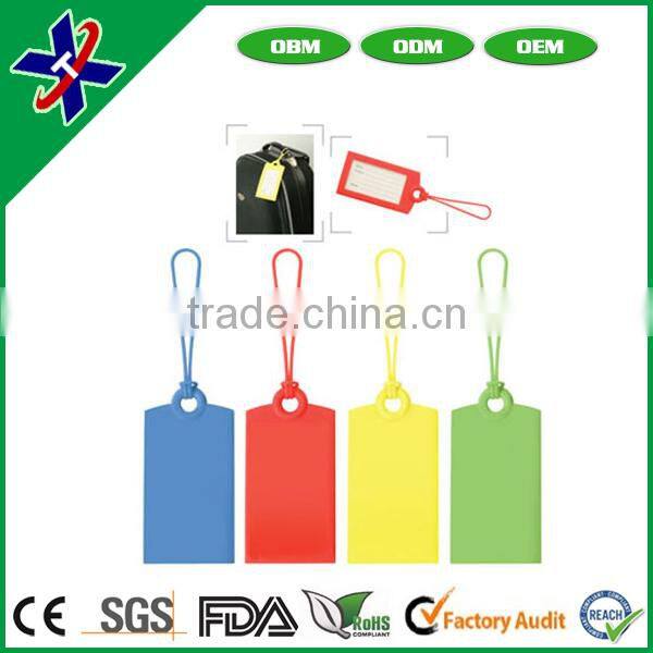 Soft PVC Airplane Luggage Tag