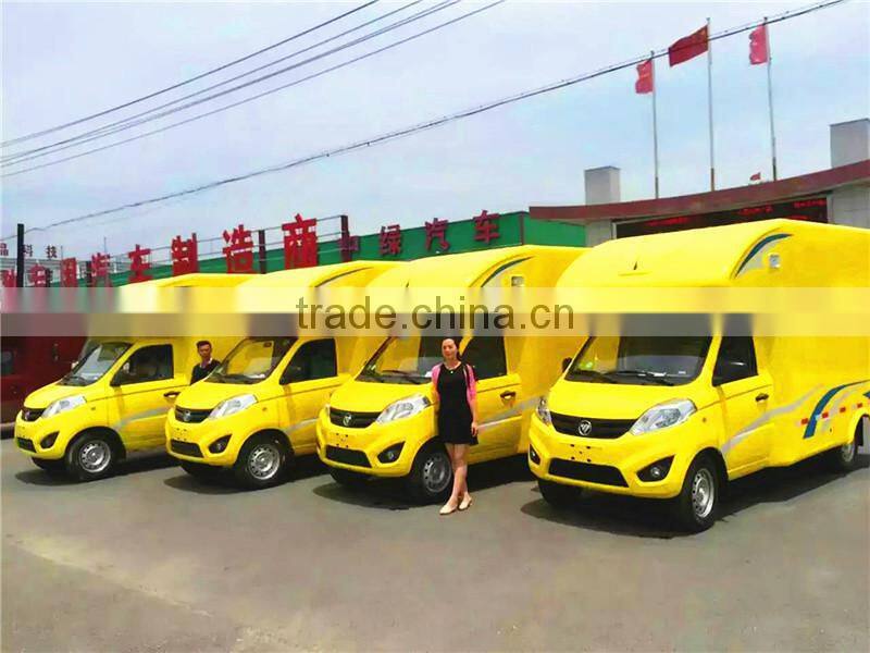 Newest truck Dongfeng mobile food truck for sale