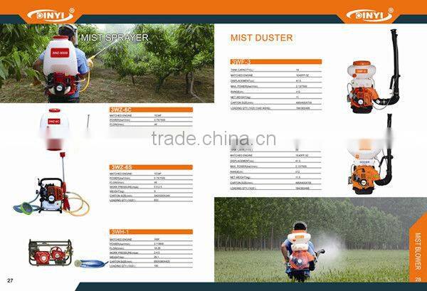 knapsack gasoline mist duster 14L