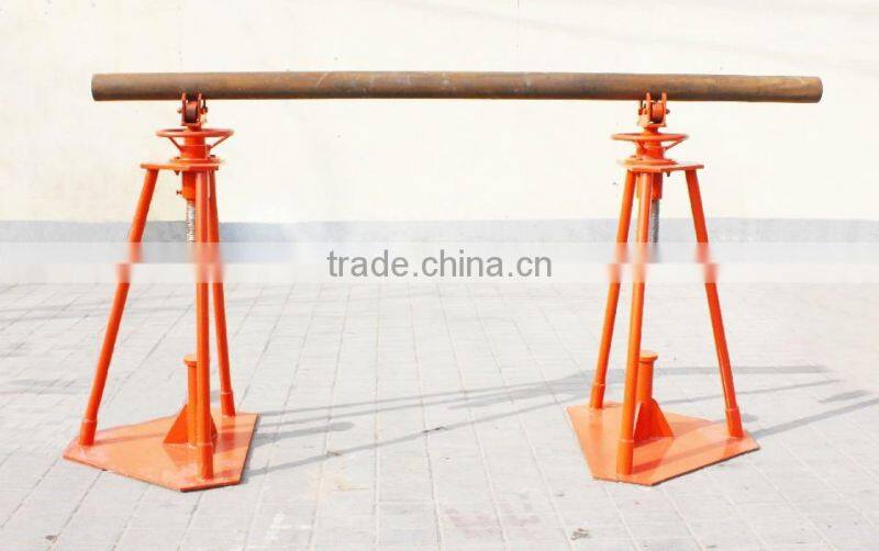 Simple reel payout stand/3- 5Ton Mechanical Cable Stand/Cable reel stand