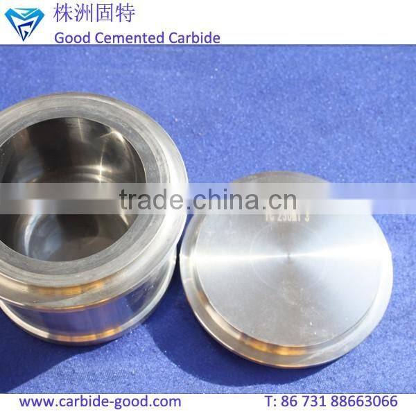 Customized tungsten carbide jar for ball grinding mill