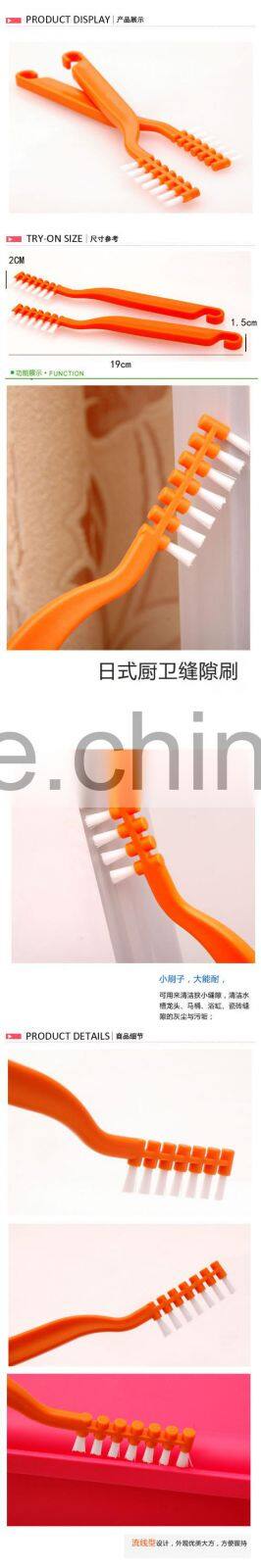 Creative kitchen bathroom Gap Cleaner Tool Brush