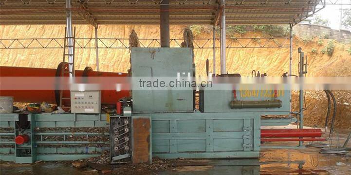 YB1-63T full automatic hydraulic horizontal baler press machine,cardboard baling press machine