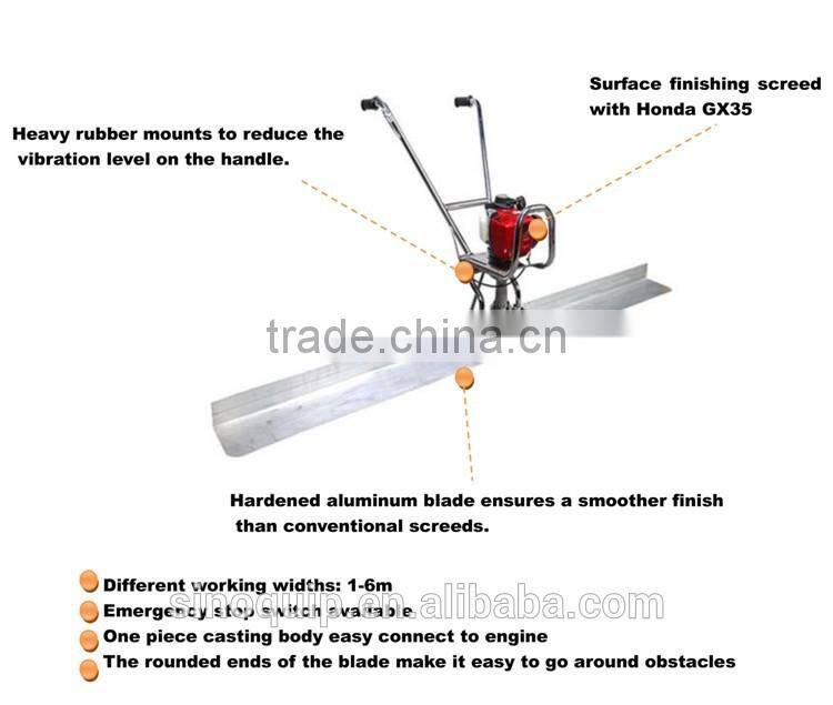 Concrete Screed Machines/Honda GX35 Concrete Screed Machines Model SF-1