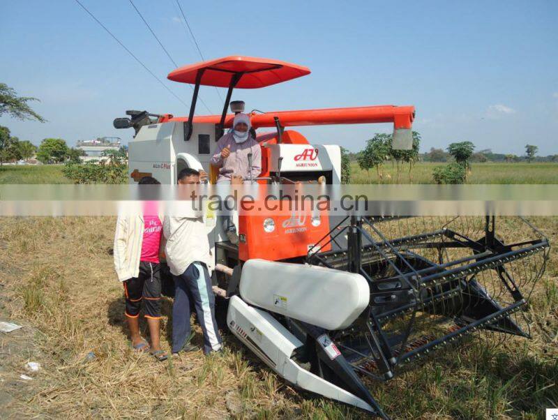 AU2.0I-C Plus paddy mini combine harvester