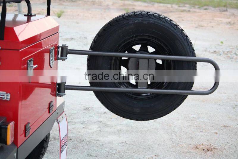 Newest design off road roof tent camper trailer with kitchen system