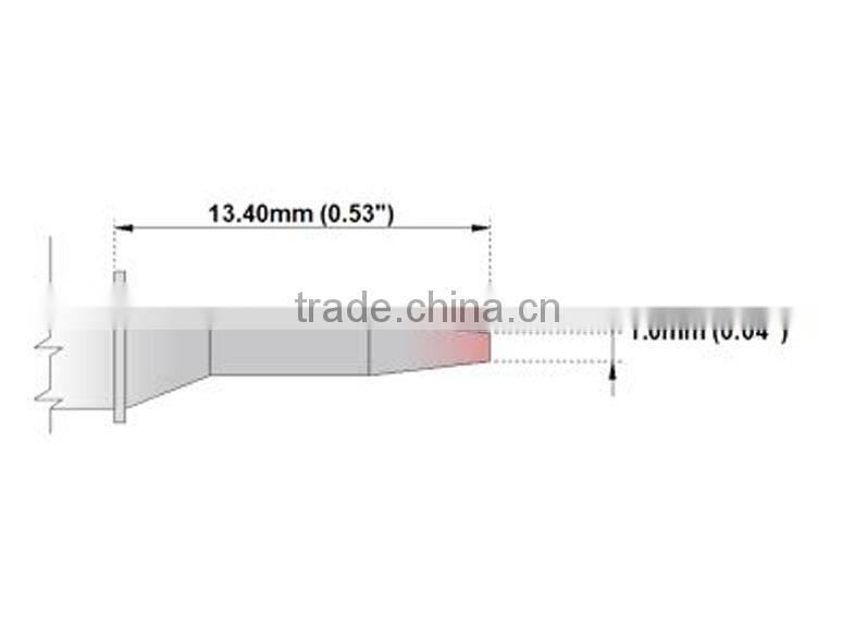 STTC-040 OKI Metal Soldering Iron, 600 F Type STTC Soldeirng Iron with Stable Temperature