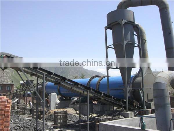 2017 Special design gypsum dryer machine/rotary dryer for drying 7 ton per hour