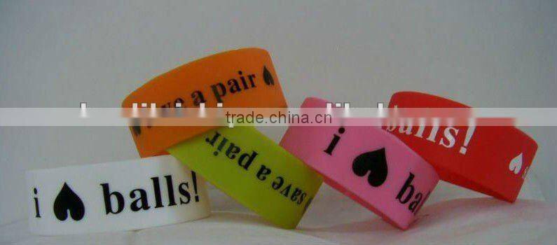Promotional Various Colorful Silicone Bracelet