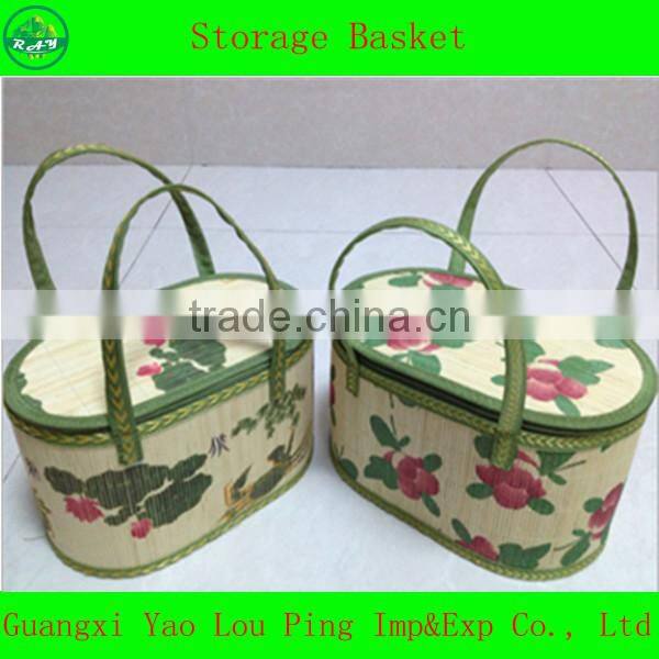 Bamboo Basket For Fruit