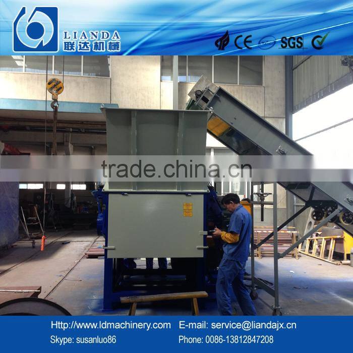 Single shaft shredder with CE certificate