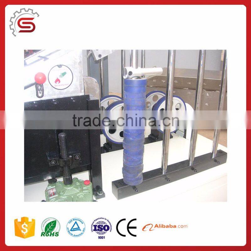 wood profile wrapping machine BF300C-II pvc profile wrapping machine