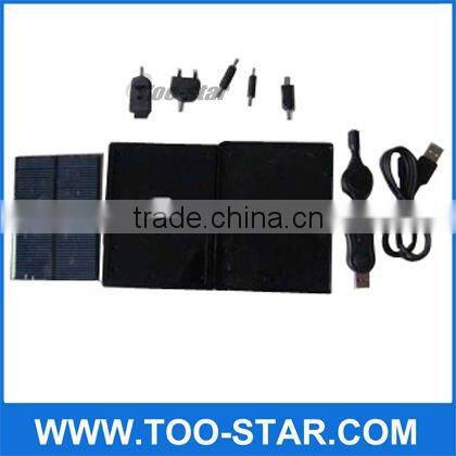 Portable solar pael power backpack