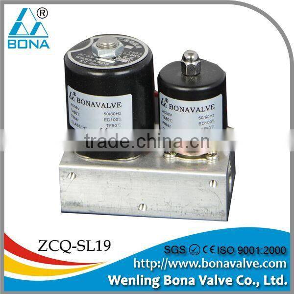 energy saving AC36V magnetic valve 8mm tube connector gas protective welding machine magnetic valve