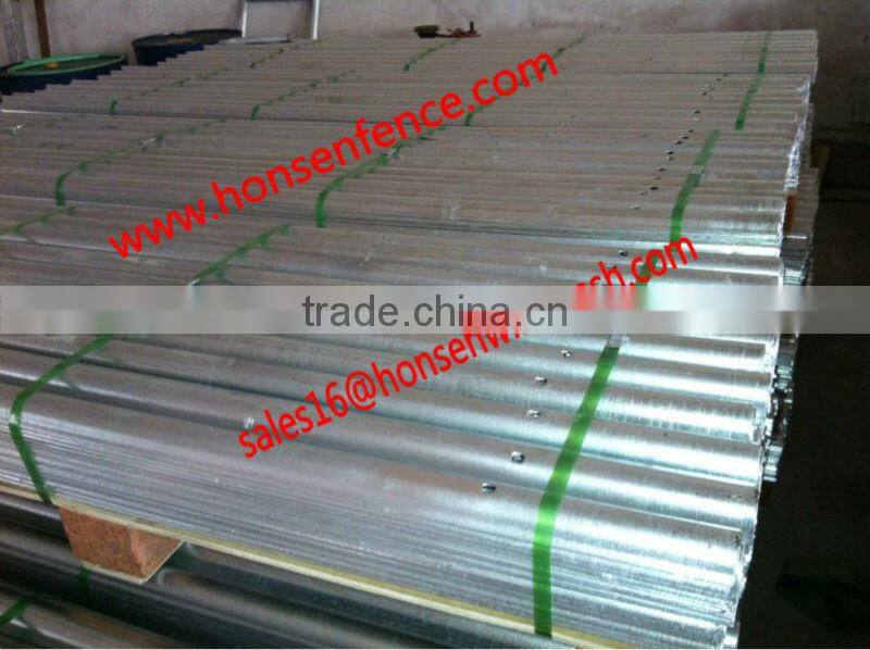 Palisade Fence, hot dip galvanized palisade fence, Powder coated Palisade fence, W Pale & D Pale, 2.75m width, 1.2 to 3m Height