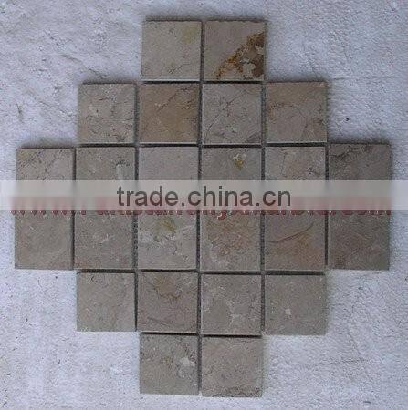 NEW SAHARA GOLD (CHAMPAIGN) MARBLE MOSAIC TILES