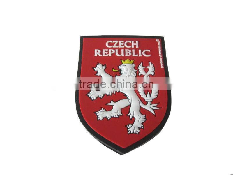 Eco friendly cartoon animal pvc fridge magnet