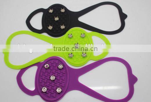 factory price rubber anti-slip shoes ice slip resistant sole,silicone non-slip shoes