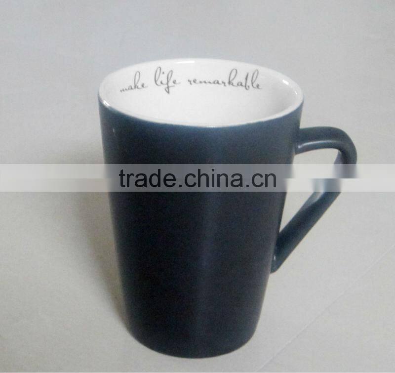 Novelty porcelain coffee cup set