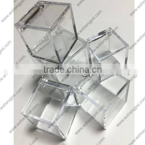 Transparent cleverish portable square storage box
