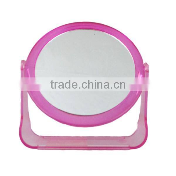 Fashion two sides of vanity mirror with magnifying glass