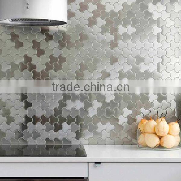304 4x8 Decorative Stainless Steel Heat Resistant Kitchen Wall Materials