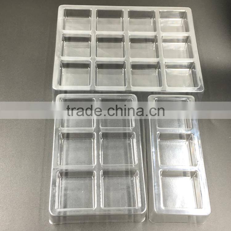 Custom luxury food packaging plastic container cookie biscuit tray