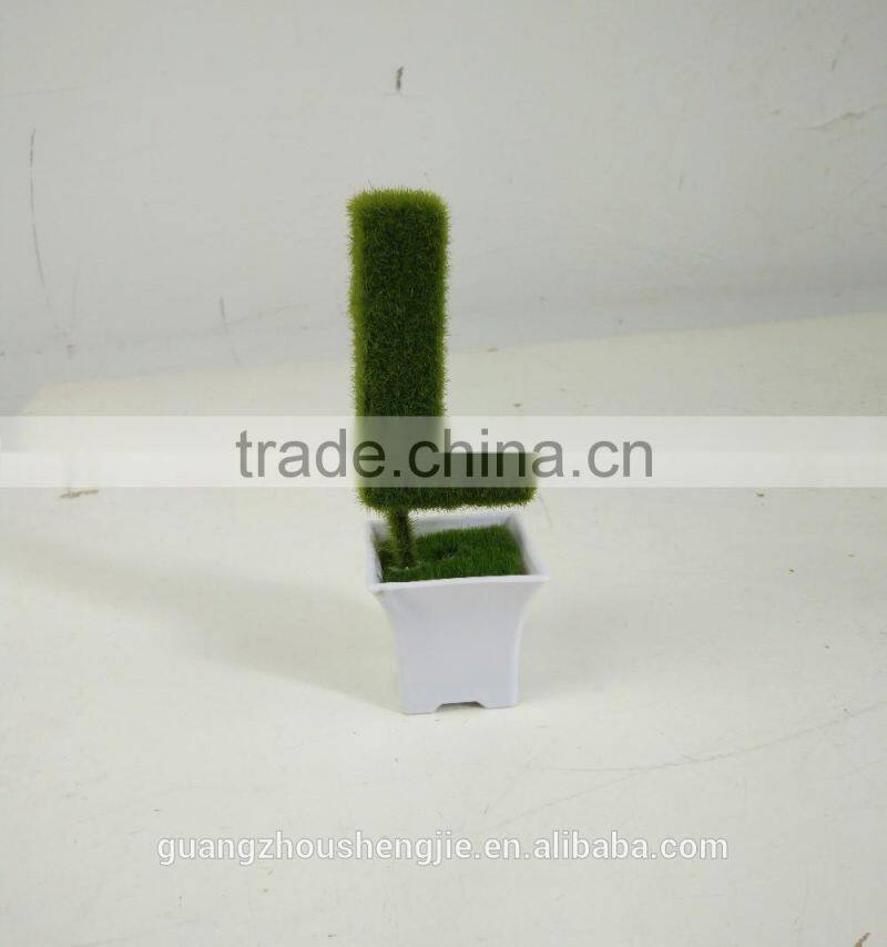 mini bonsai artificial letters grass for decoratrion