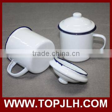 eco-friendly feature sublimation enamel mug images printed