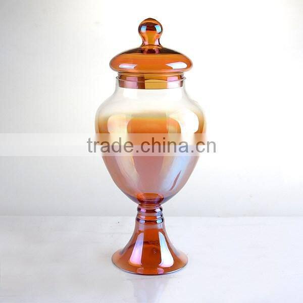 wholesale unique glass christmas candy jay herb storage cookie jars