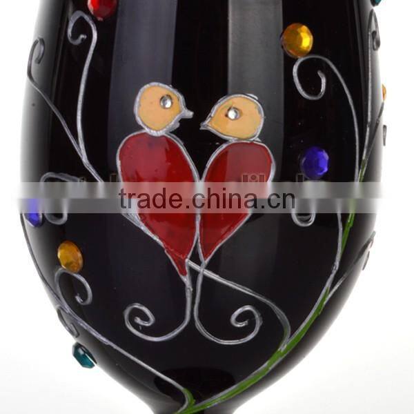 Glass Drinkware Type and Stocked Feature birthday WINE GLASS