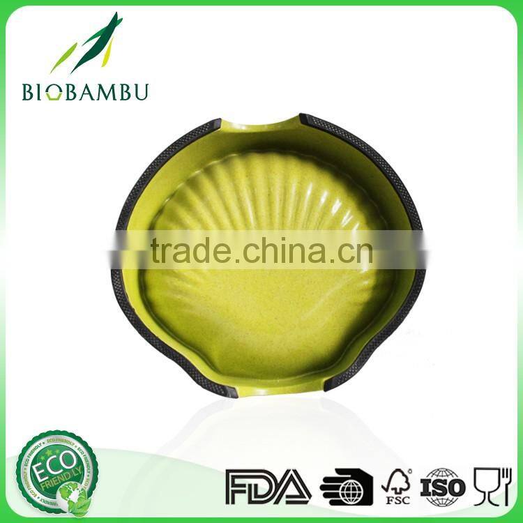 Compostable OEM available Portable Melamine bamboo dog bowls disposable