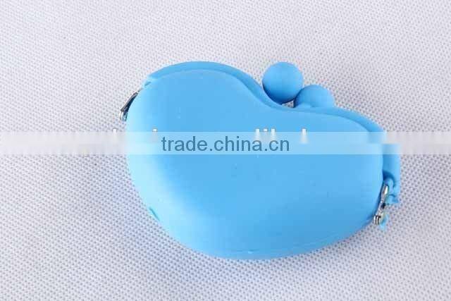 Heart-Shaped Coin Purse/Silicone Purse