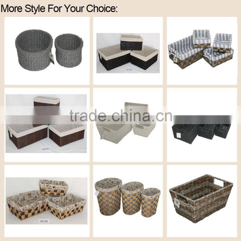 Water Hyacinth Grass Storage Basket