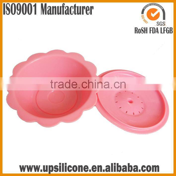 flexible baby suction bowl with lip for Infant