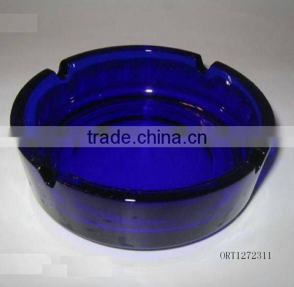 advertisement logo glass ashtray