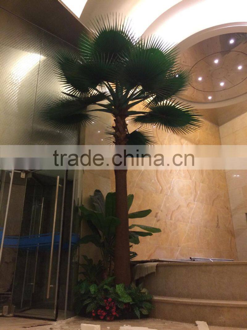 Environmental Friendly Indoor Ornamental Artificial Plastic Palm trees Artificial Plant