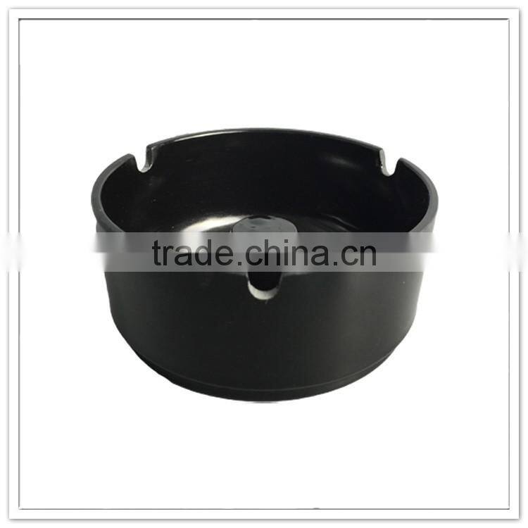 Hotel outdoor used custom size solid color bulk melamine ashtray