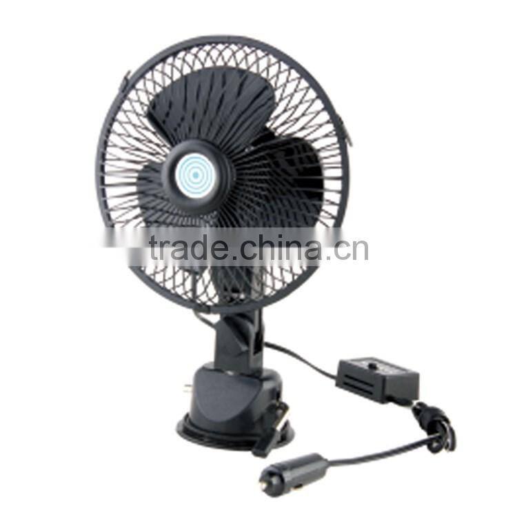 6" oscillating car fan car fan can air cooling fan