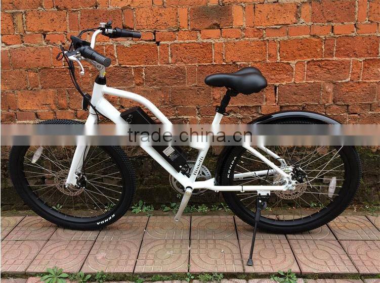 26 inch beach cruiser elctric bike
