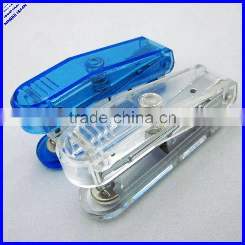 High quality office transparent clear acrylic Stapler
