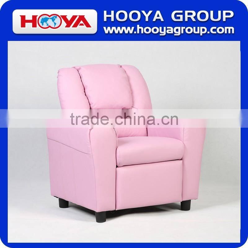 Kids Sofa- black/blue/pink/red, W62*D56-94*H59-69cm,pu+sponge+crude wood