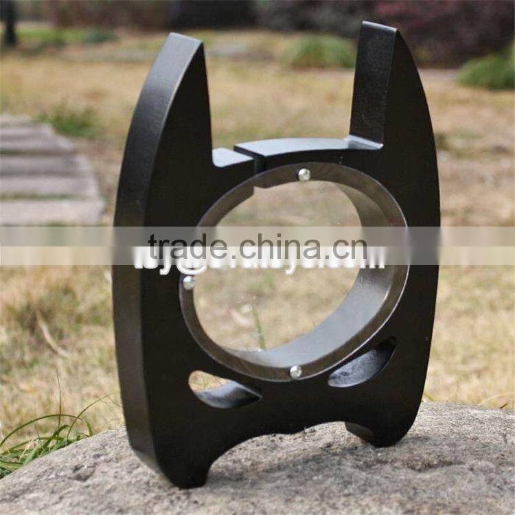 New design large wooden piggy bank for adults creative black wooden piggy bank for adults W02A254