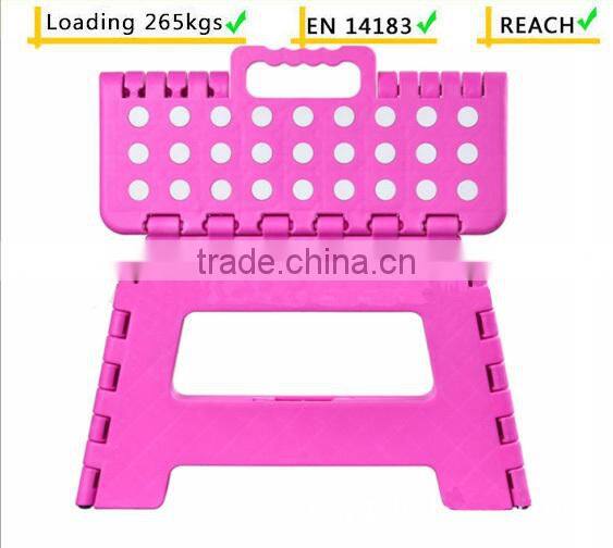 hot sale EN14183 multifunction colorful plastic stool