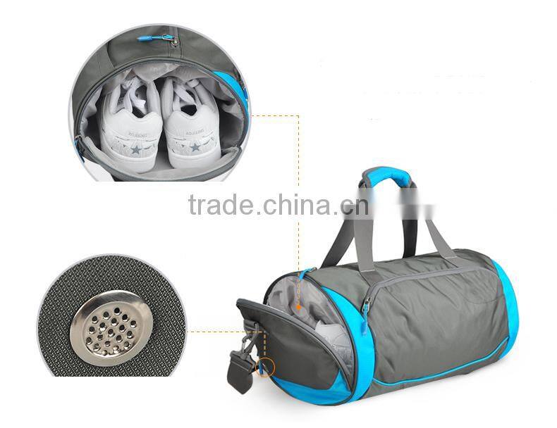 2015 fashion travel bag with shoes holder