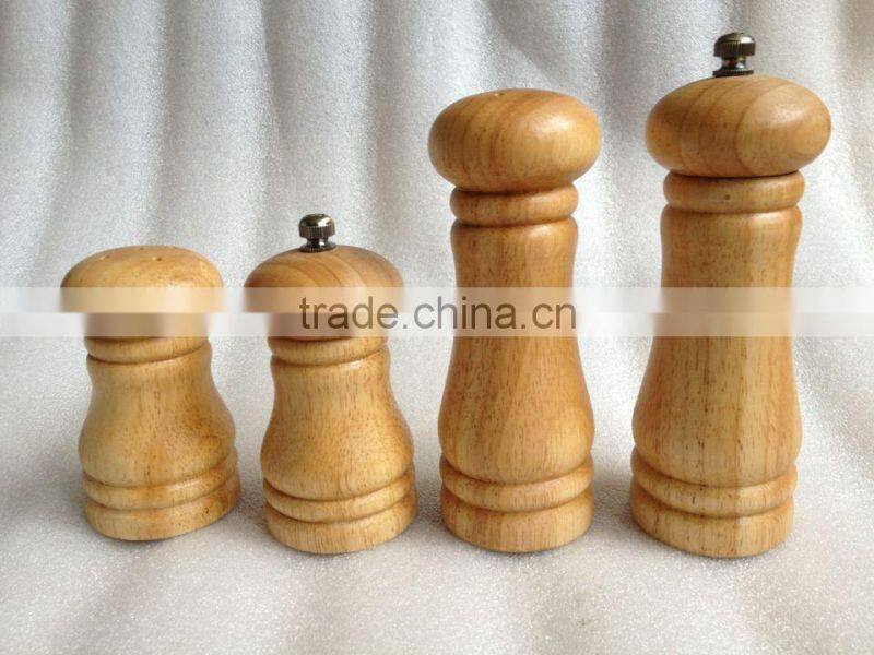 wooden salt and pepper mill, pepper grinder, salt mill, salt shaker